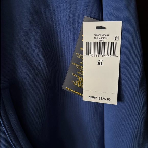 Polo by Ralph Lauren Royal Blue Hoodie and Joggers - Picture 4 of 7